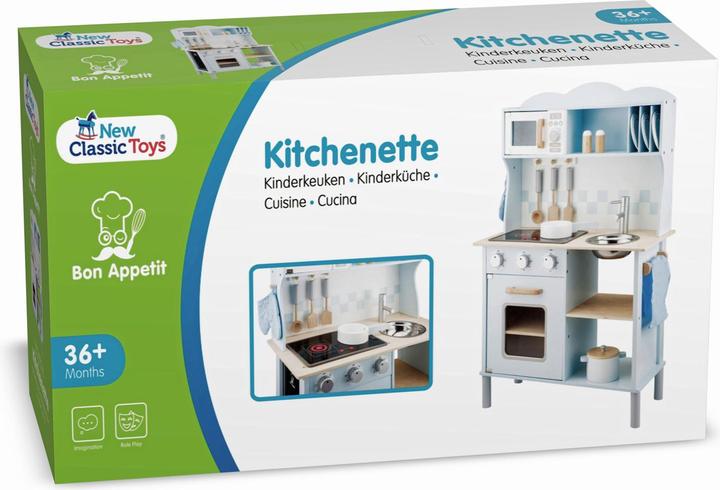 Produktbild New Classic Toys Küchenzeile - modern mit kochfeld
