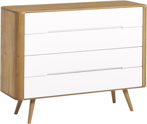 Wood brown, White