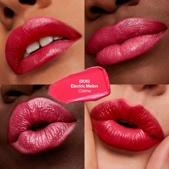 Actual product image Revlon Super Lustrous Lipstick ELECTRIC MELON (806 Electric Melon)
