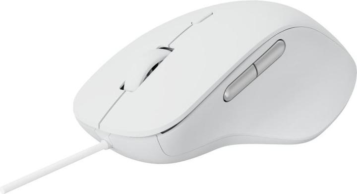 Productafbeelding Rapoo N500 Witte Bedrade Optische Stille Muis (Bedraad)
