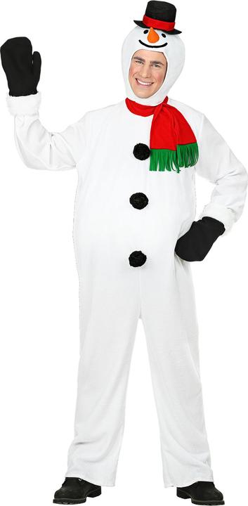 Immagine prodotto Widmann SNOWMAN (tuta con pancione, copricapo con maschera, guanti, sciarpa), S (S)