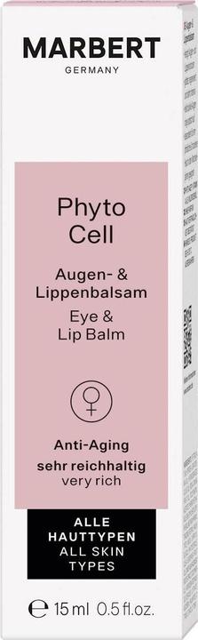 Produktbild Marbert Eye & Lip Balm (Balsam, 15 ml, Tag + Nacht)
