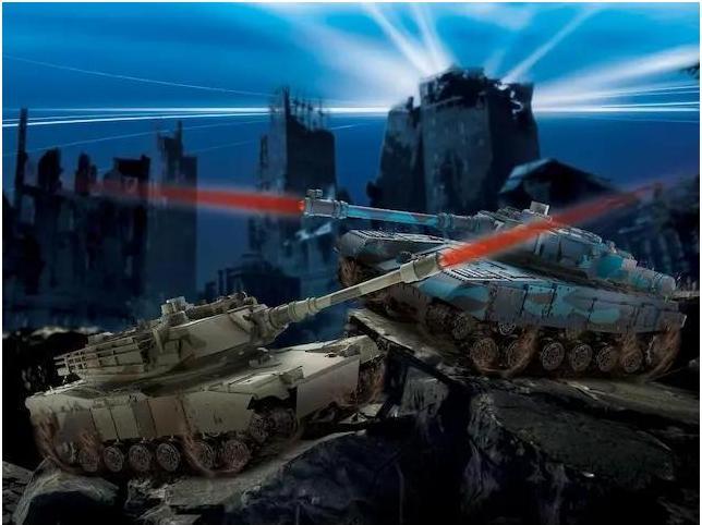 Actual product image Revell RC Battle Set Battlefield Tanks