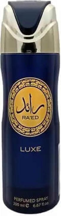 Actual product image Lattafa Perfumes Lattafa Ra'ed Luxe Perfumed Deodorant Spray 6.7 Ounce Unisex (Spray, 200 ml)