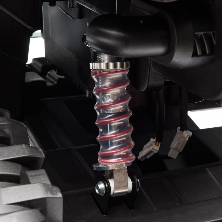 Produktbild Swisshandel24 Kinderelektro-Auto Elektro-Quad, Scheinwerfer, MP3-Musikplayer, 3-5 Jahre, 3-8 km/h, Metall, Rot, 10 (12 V)