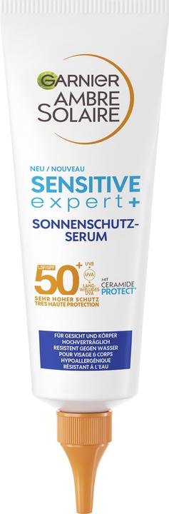 Productafbeelding Garnier Ambre Solaire Sensitive Advanced expert+ (Zonnecrème gezicht, SPF 50, 125 ml, 161 g)