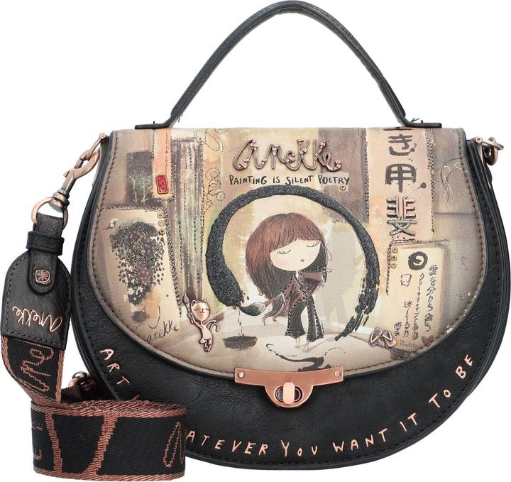 Anekke Shoen Black Handtasche 24 cm