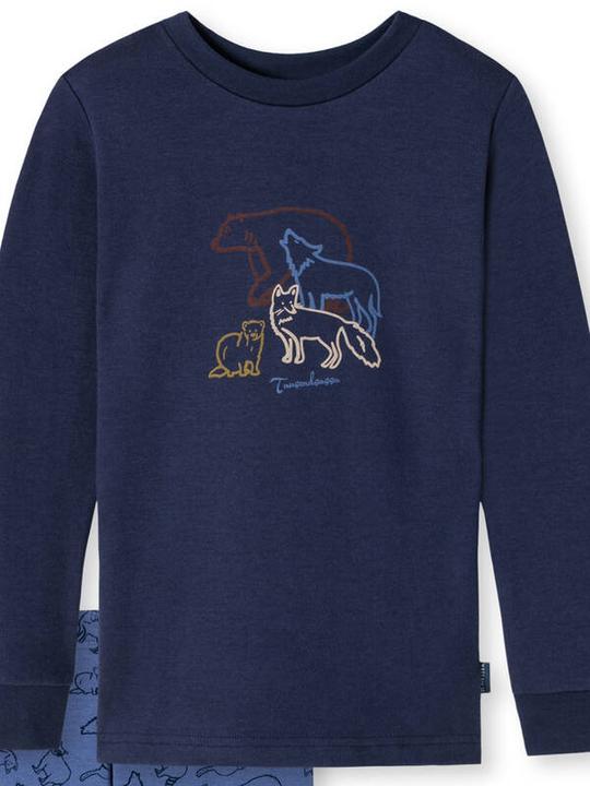 Produktbild Schiesser Boys Bündchen Pyjama (104)