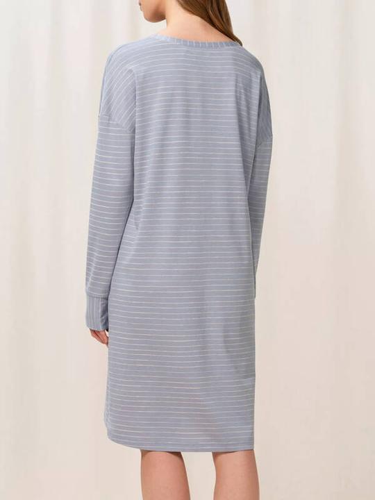 Actual product image Triumph Nightdress Casual Comfortable Fit Nightdresses NDK LSL 10 CO/MD - 17441 (36)
