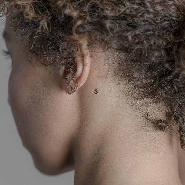 Image du produit minink Tatouage temporaire - Lettre minuscule : s