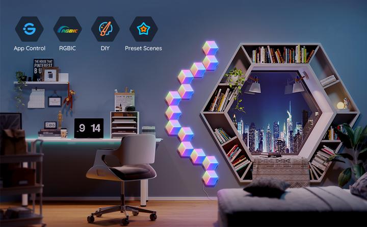Actual product image Govee Glide Hexa Pro (0 lm)