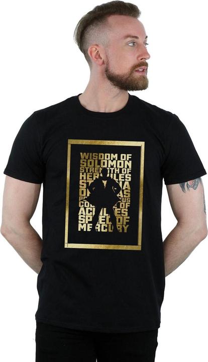 Produktbild Shazam Gold Text TShirt (M)