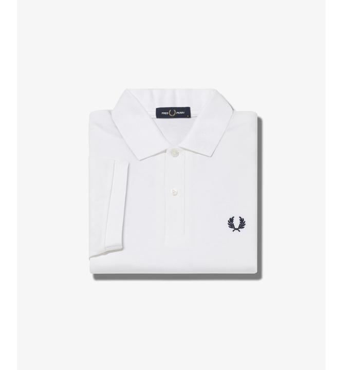 Immagine prodotto Fred Perry Polo a tinta unita bianca (XXL)