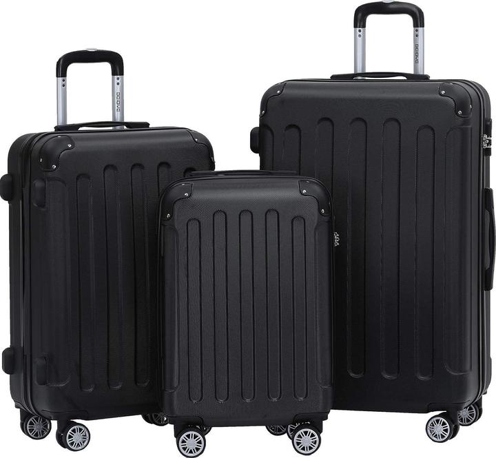 Beibye Kofferset (110 l, Handgepäck (bis 50l), M (50 - 90l), L (90 - 115l))