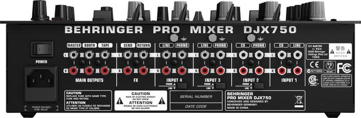 Produktbild Behringer Djx750 (Clubmixer)