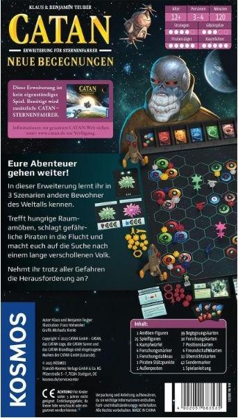 Actual product image Kosmos CATAN - Starfarers Expansion - New Encounters (German)
