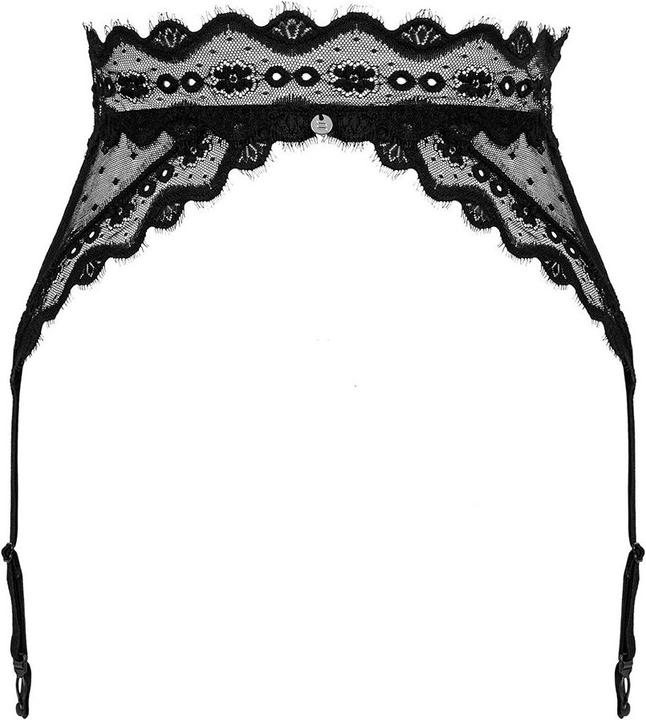 Produktbild Obsessive Suspenderbelt Marrbel - black (L, XL)