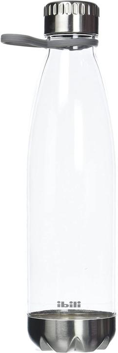 Immagine prodotto Ibili Trinkflasche Aqua 1 Liter Praktische Flasche für unterwegs, auslaufsicher (1 l)