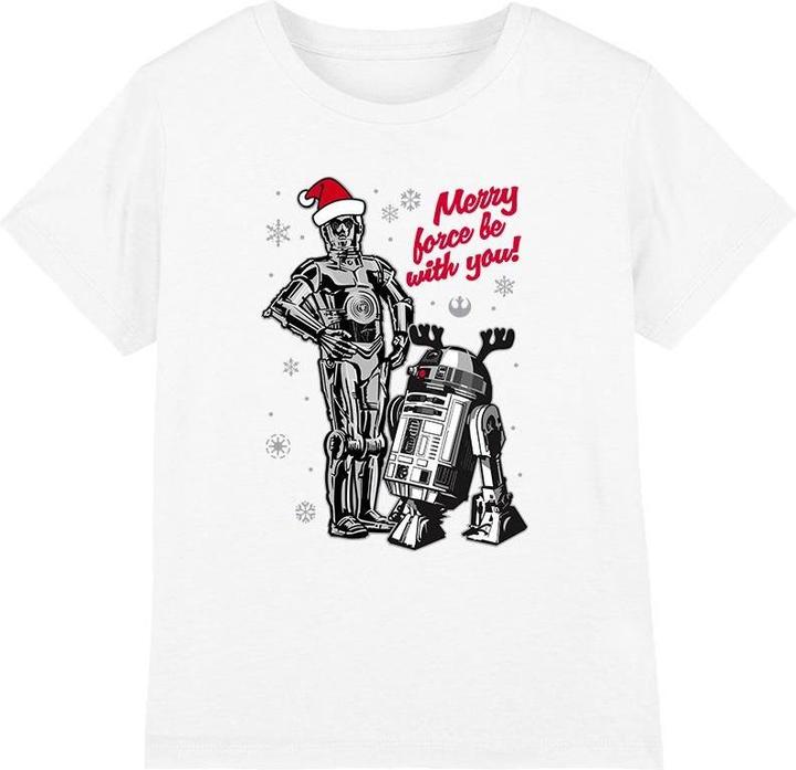 Star Wars Merry Christmas Droids TShirt