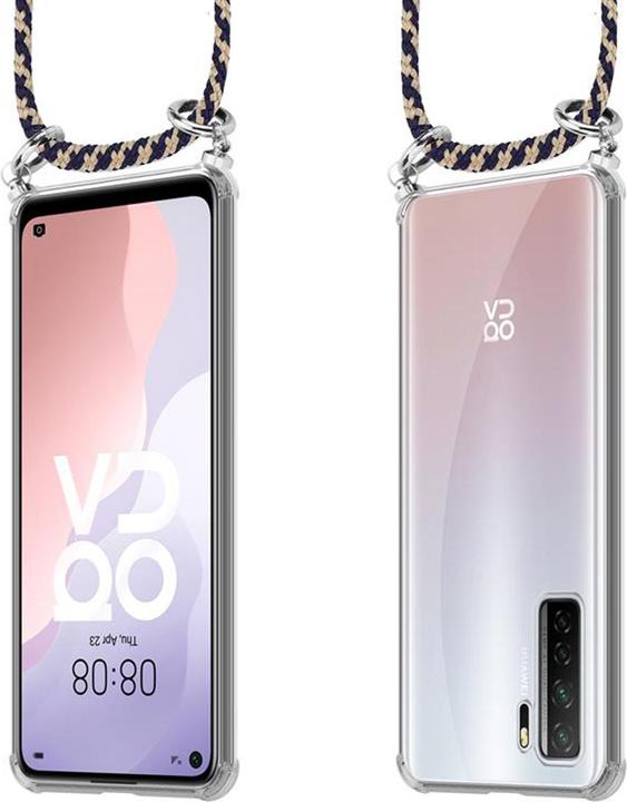 Produktbild Cadorabo TPU Handy Kette SILBER Cover