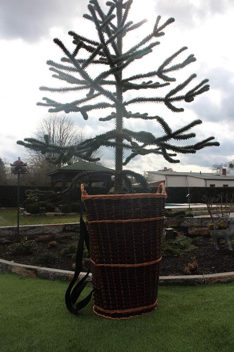 Actual product image Marcus Weidenhandel Back carry basket