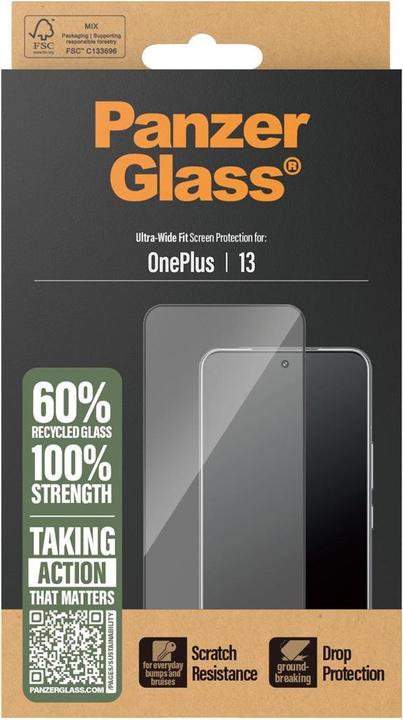 Immagine prodotto PanzerGlass Protettore ultra-ampio (1 Pezzo/i, OnePlus 13)