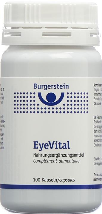 Actual product image Burgerstein EyeVital (100 Piece, Capsules, 90 g)