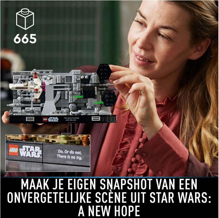 Image du produit LEGO Diorama Death Star Trench Run (75329, LEGO Star Wars)
