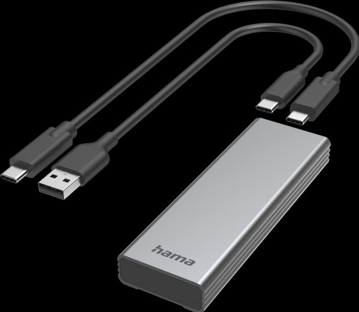 Produktbild Hama USB-Festplattengehäuse für M.2 SATA & NVMe SSD-Festplatten (M.2)