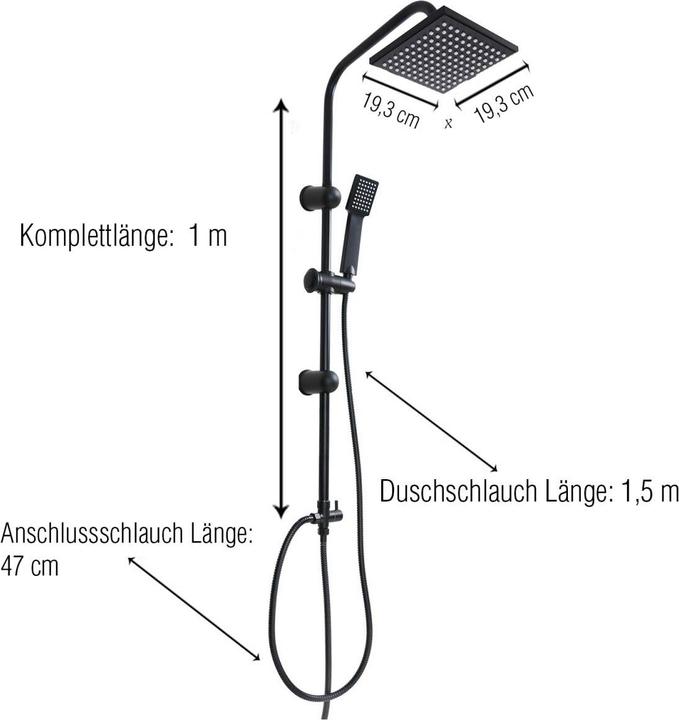 Produktbild Grafner Duschgarnitur