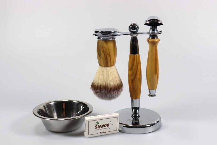 Immagine prodotto Sawoo Set da barba Woolive 5 pezzi.