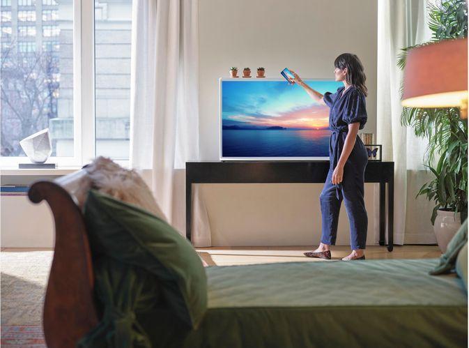 Produktbild Samsung The Serif QE50LS01T (50", LS01T, QLED, 4K, 2021)