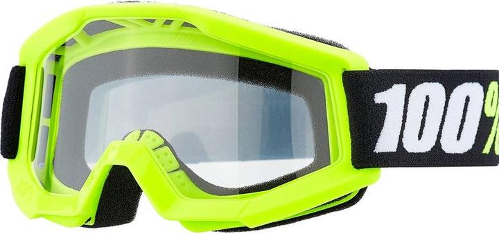Image du produit 100% Strata Mini Goggle Jaune - Transparent (Jaune, Clear)