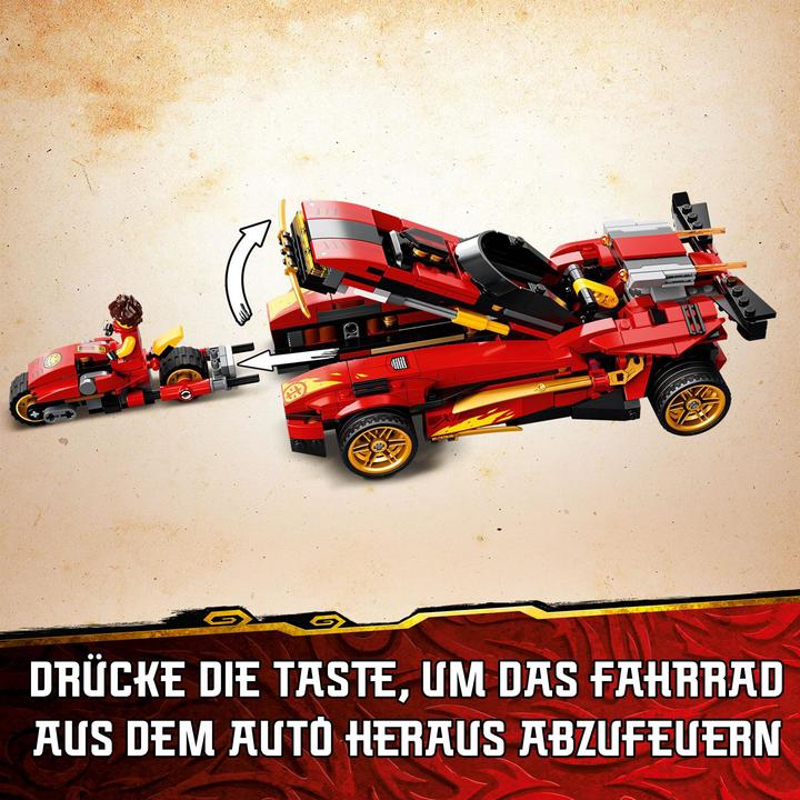 Produktbild LEGO X-1 Ninja Supercar (71737, LEGO Ninjago)