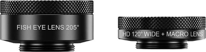 Produktbild Apfelkiste Smartphone Teleskop-Objektiv 22x – Fisheye, Makro, Weitwinkel & Stativ