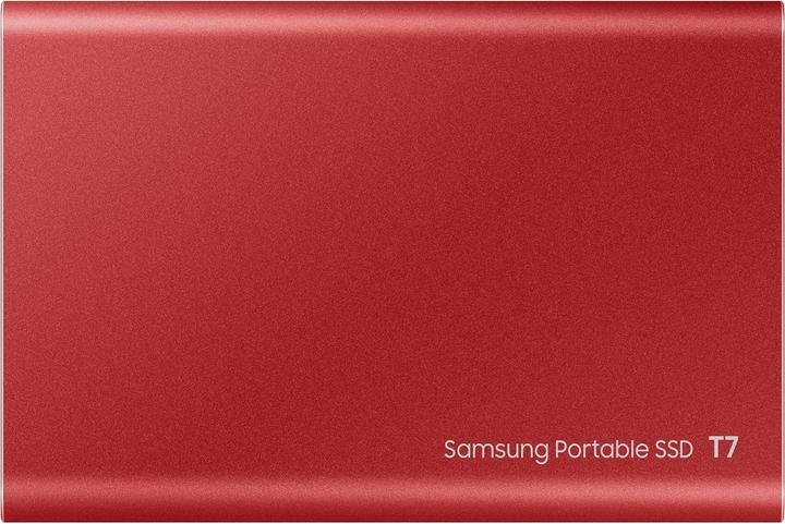 Actual product image Samsung Portable T7 Red (2000 GB)