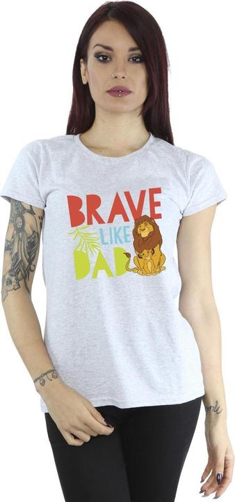 Immagine prodotto Disney The Lion King Brave Like Dad Maglietta Donna (S)