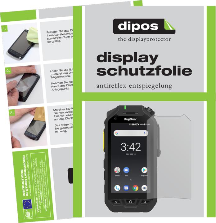 Produktbild Dipos Displayschutzfolie Antireflex (5 Stück, RugGear RG725)