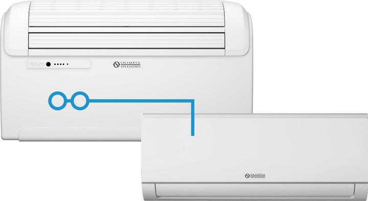 Produktbild Olimpia Splendid Unico Twin Master 12 Hp Rfa (25 m², 8871.57 BTU/h)