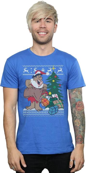 Produktbild The Flintstones Christmas Fair Isle TShirt (L)