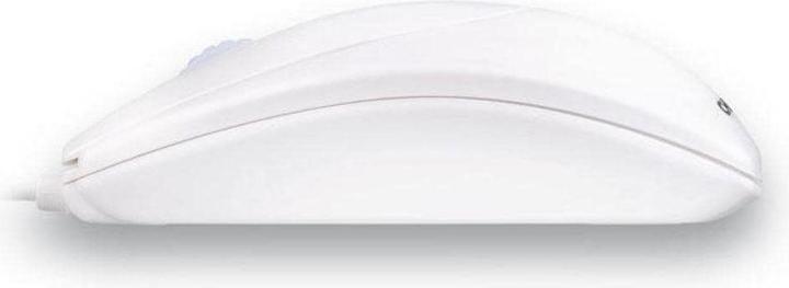 Image du produit CHERRY Souris à roulettes blanc-gris (Filaire)