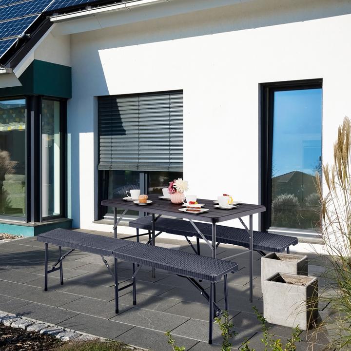 Immagine prodotto Relaxdays Tavolo da giardino (118 cm)