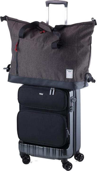 Actual product image Troika BUSINESS WEEKENDER travel bag, grey/black (50 l)
