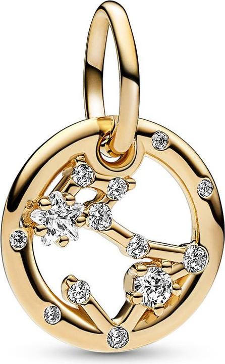 Pandora Fische Zodiak Charm/Beads (Vergoldet)