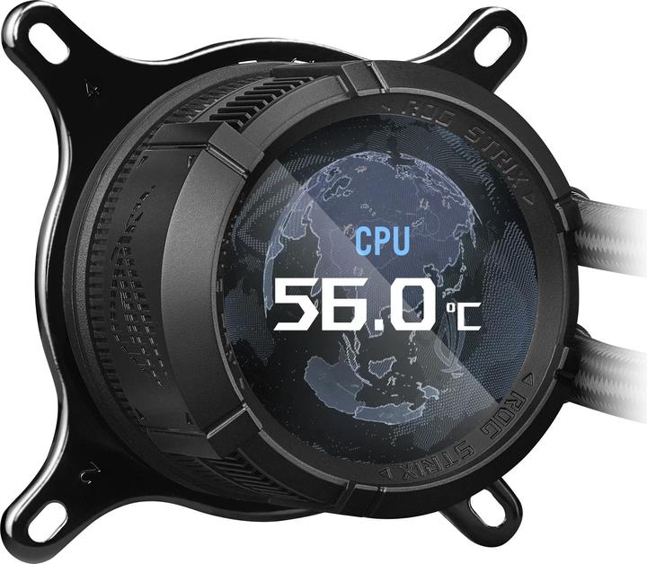 Actual product image ASUS ROG STRIX LC III 360 ARGB LCD (schwarz)