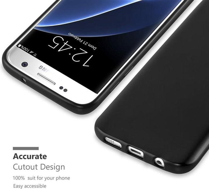 Productafbeelding Cadorabo TPU Matte Metallic hoes (Samsung Galaxy S7)