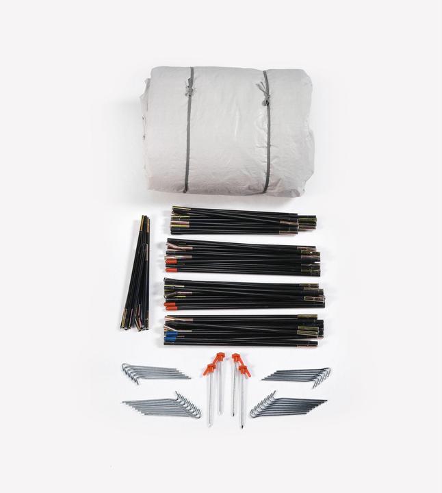 Actual product image Quechua Familienzelt Stangenaufbau - Arpenaz 6.3 F&B 6 Personen 3 Kabinen (25.75 kg, 6 persons)