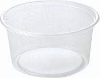 Duni Saladbaeger Delipack 200 ml Rond PP Semitransparent,20 pk x 50 pk/krt