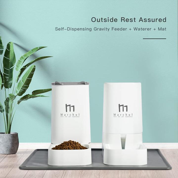 Image du produit Marchul Distributeurs de nourriture et d'eau (3.70 l)
