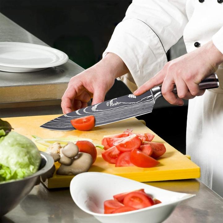 Immagine prodotto Kepeak Coltelli da chef in acciaio inox affilati (20 cm)
